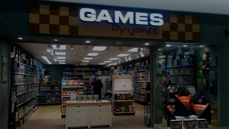 
                Games by James Oakwood Mall 
                Store Front