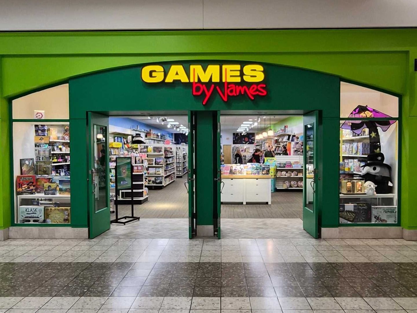 
                Games by James & Air Traffic Oakwood Mall 
                Store Front